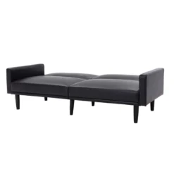 Faux Leather Futon Sofa With Arms Black - Room Essentials™ 21 Faux Leather Futon Sofa With Arms Black - Room Essentials™ -Room Essentials GUEST 07fa3ab4 90d6 4bd9 93e7 ffff76b6f4e7
