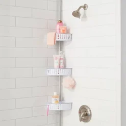 Steel Corner Tension Pole Caddy - Room Essentialsā¢