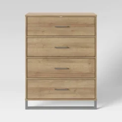 Mixed Material 4 Drawer Dresser - Room Essentials™ 16 Mixed Material 4 Drawer Dresser - Room Essentials™ -Room Essentials GUEST 316d418d 8f78 4949 8fcd 6421703ea1f3