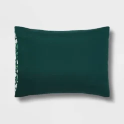 Floral Printed Microfiber Reversible Comforter & Sheets Set Dark Green - Room Essentials™ -Room Essentials GUEST 414240b3 fed2 4978 8f0d edd939c2825e