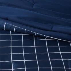 Reversible Microfiber Grid Comforter - Room Essentials™ -Room Essentials GUEST 4c9e72db aa19 42b5 b795 cd5dffe73928