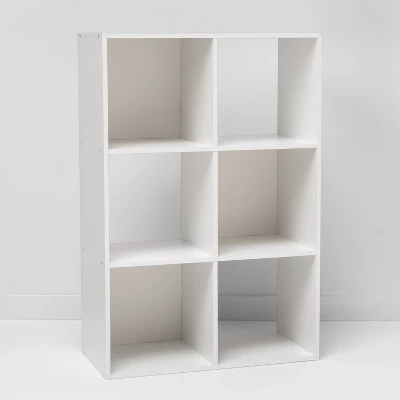 11" 6 Cube Organizer Shelf - Room Essentials 4 11" 6 Cube Organizer Shelf - Room Essentials - Image 2