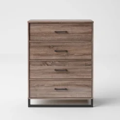 Mixed Material 4 Drawer Dresser - Room Essentials™ 17 Mixed Material 4 Drawer Dresser - Room Essentials™ -Room Essentials GUEST 5ae3294d 7b1e 49a6 9199 9fb307d27836