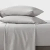 Queen Garment Washed Microfiber Solid Sheet Set Gray - Room Essentials™ 1 Queen Garment Washed Microfiber Solid Sheet Set Gray - Room Essentials™ -Room Essentials GUEST 6714a9c2 6540 4945 b25f d8fe8d325866 1