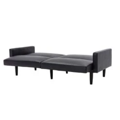 Faux Leather Futon Sofa With Arms Black - Room Essentials™ 19 Faux Leather Futon Sofa With Arms Black - Room Essentials™ -Room Essentials GUEST 9d1c56ec c4dc 4391 8d2f 40e99d25975e