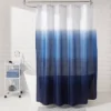 Dip Dye Shower Curtain Blue - Room Essentials™