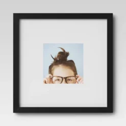 Set Of 9 Gallery Frame Set 10" X 10" Matted To 5" X 5" Black - Room Essentials™ 20 Set Of 9 Gallery Frame Set 10" X 10" Matted To 5" X 5" Black - Room Essentials™ -Room Essentials GUEST eaa61224 62dd 45bd b00e 90294be0d99f